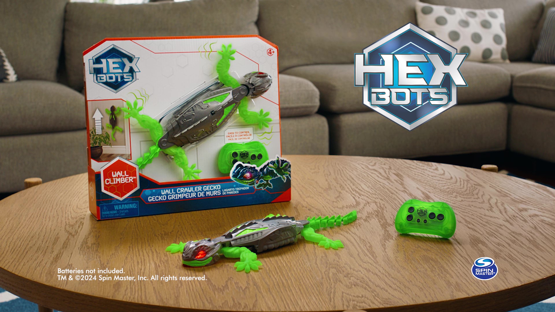 Amazon.com: HEX BOTS Wall Crawler Gecko Rechargeable Remote